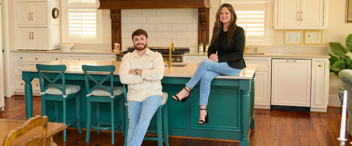 Sweetly D Stressed Cabinet Painting